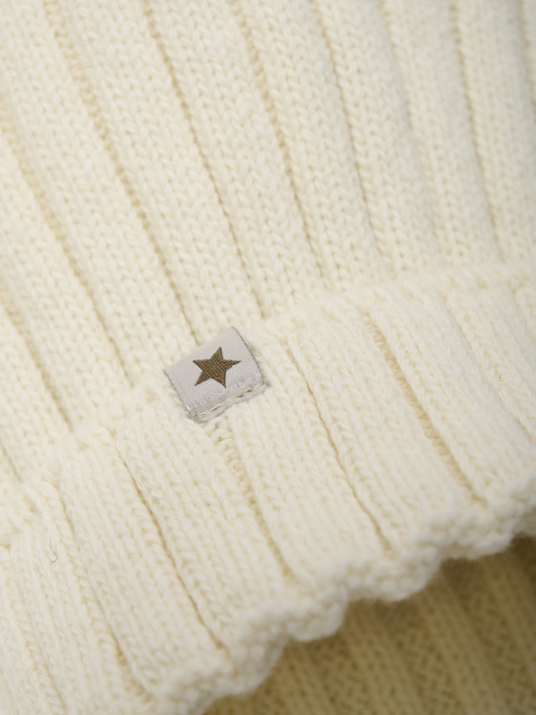 Huttelihut Hat Knit Alpaca Pompom-Hodeplagg-Huttelihut-Junior Barneklær