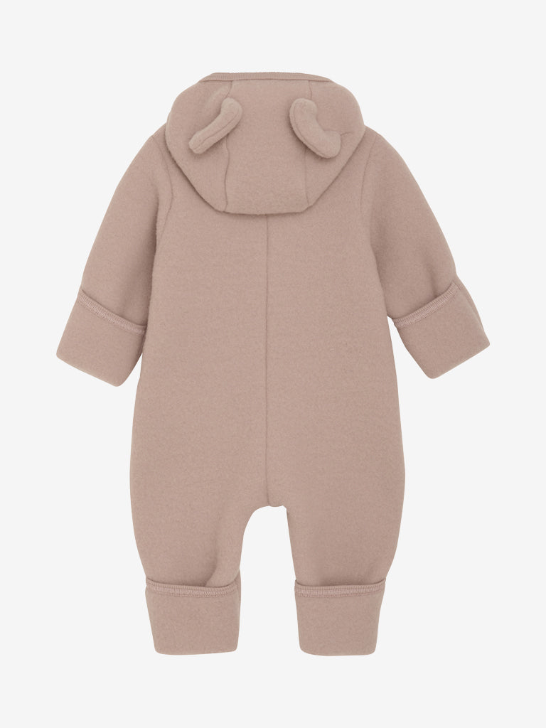 Huttelihut Pram Suit Ears Wool Fleece-Hodeplagg-Huttelihut-Junior Barneklær