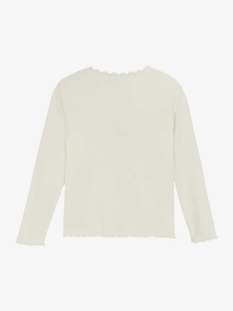 Huttelihut T-shirt Ls Rib-Hodeplagg-Huttelihut-Junior Barneklær