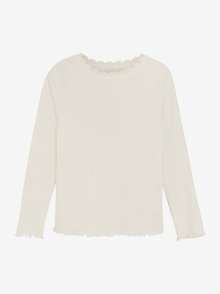 Huttelihut T-shirt Ls Rib-Hodeplagg-Huttelihut-Junior Barneklær