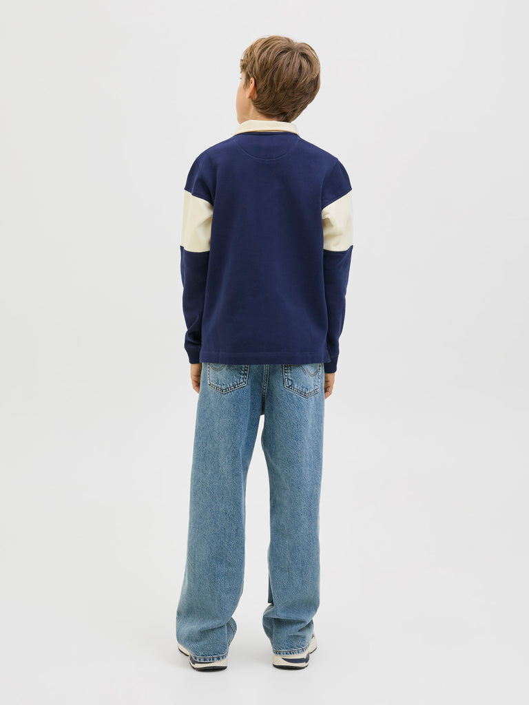 Jack&Jones Norrebro Rugby Pique-Genser-Jack&Jones-Junior Barneklær