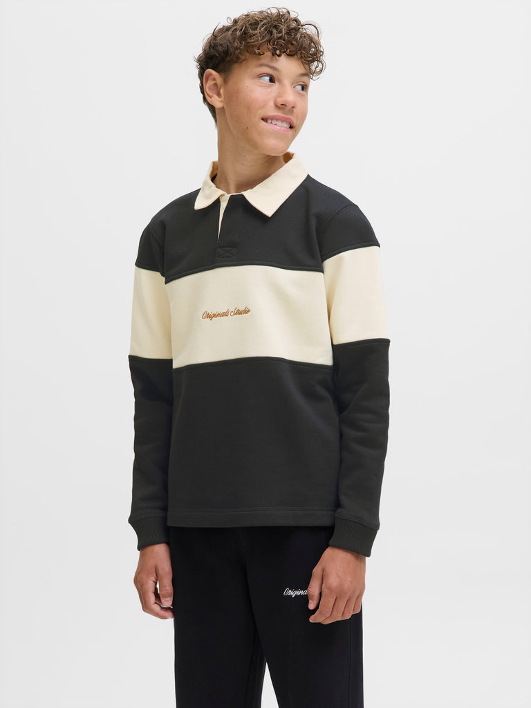 Jack&Jones Norrebro Rugby Pique-Genser-Jack&Jones-Junior Barneklær