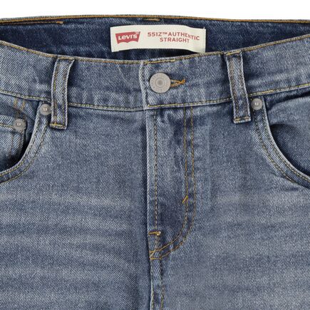 Levis 551Z Authentic Straight Jeans-Jeans-Levis-Junior Barneklær