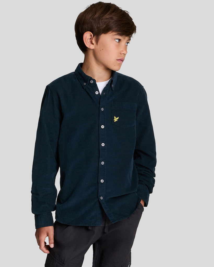 Lyle&Scott Cordfløyelsskjorte-Skjorte-Lyle & Scott-Junior Barneklær