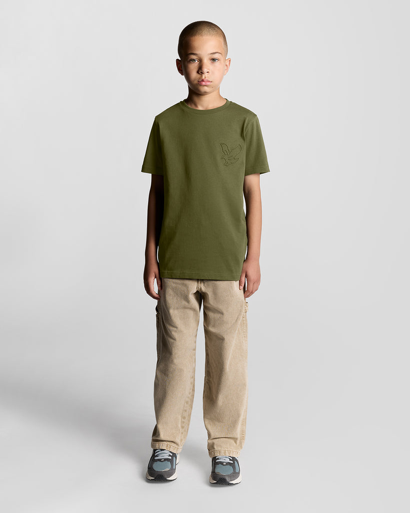 Lyle&Scott Embossed Eagle T-skjorte-T-skjorte-Lyle & Scott-Junior Barneklær