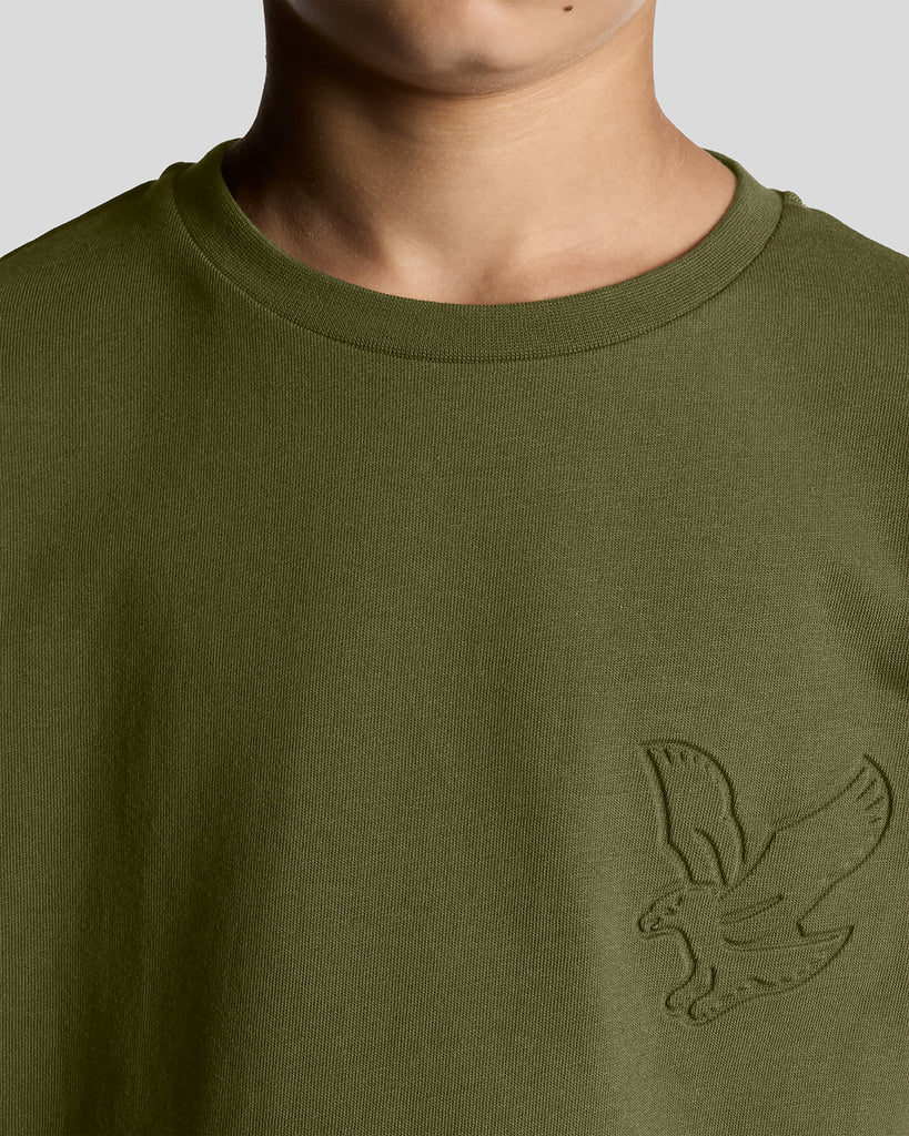 Lyle&Scott Embossed Eagle T-skjorte-T-skjorte-Lyle & Scott-Junior Barneklær