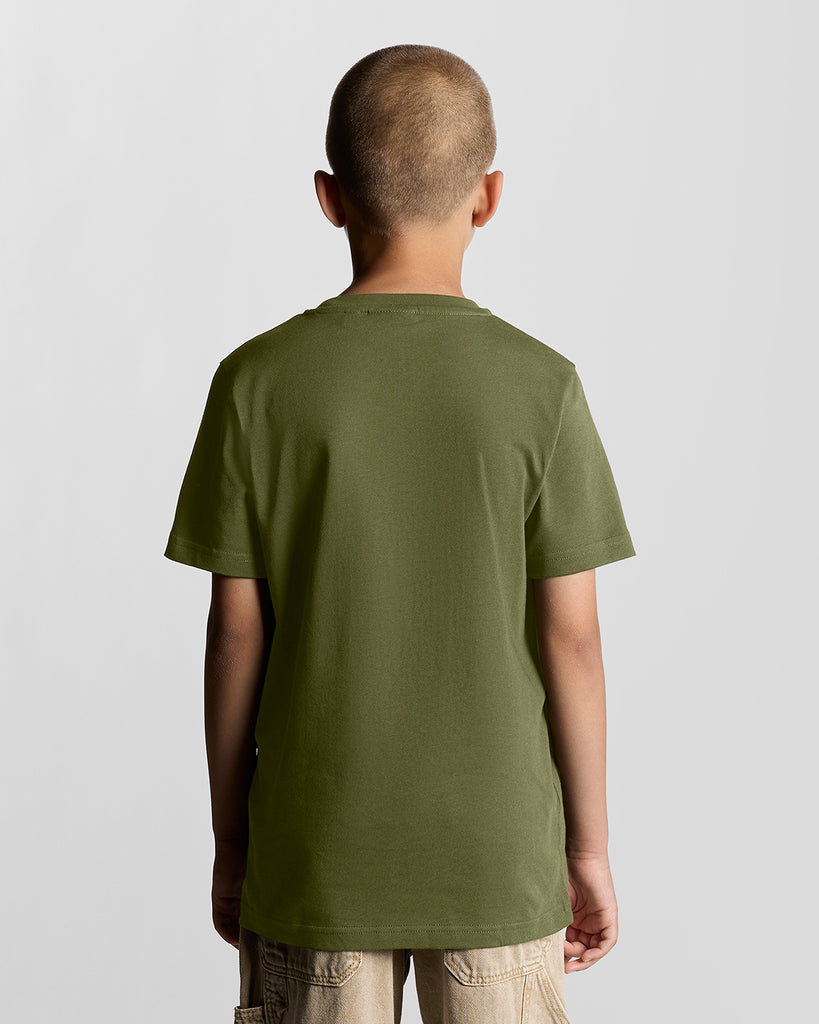 Lyle&Scott Embossed Eagle T-skjorte-T-skjorte-Lyle & Scott-Junior Barneklær