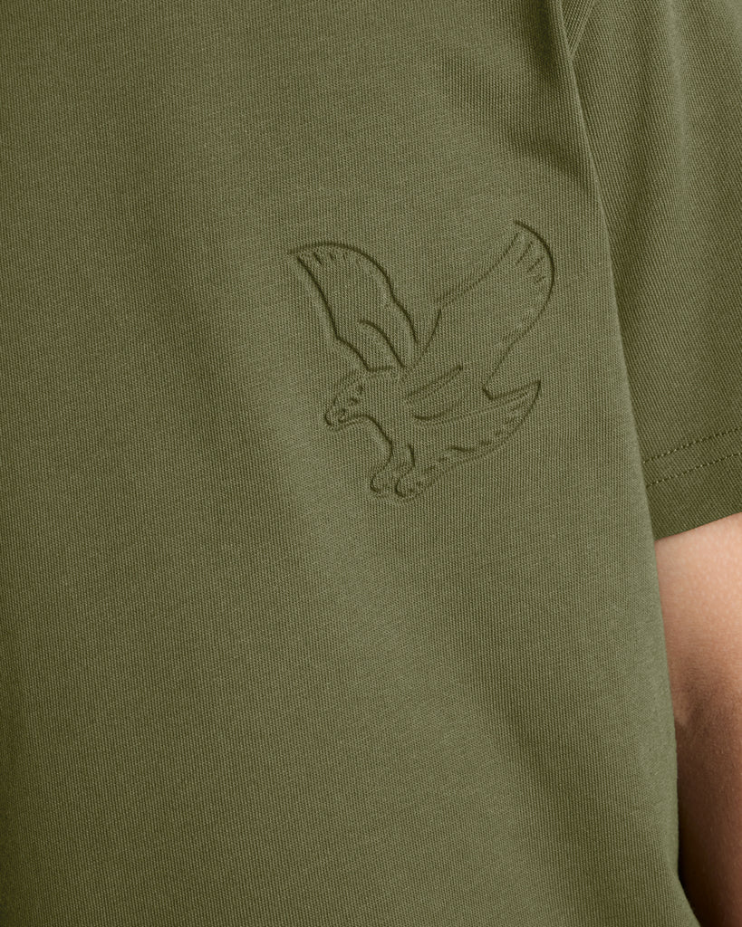 Lyle&Scott Embossed Eagle T-skjorte-T-skjorte-Lyle & Scott-Junior Barneklær