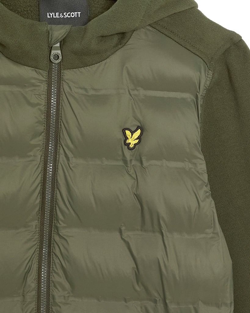 Lyle&Scott Hybrid Jakke-Genser-Lyle & Scott-Junior Barneklær