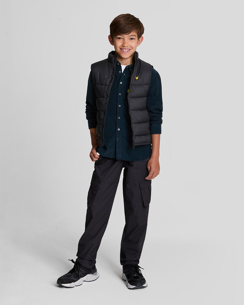 Lyle&Scott Kordfløyelskjorte-Skjorte-Lyle & Scott-Junior Barneklær