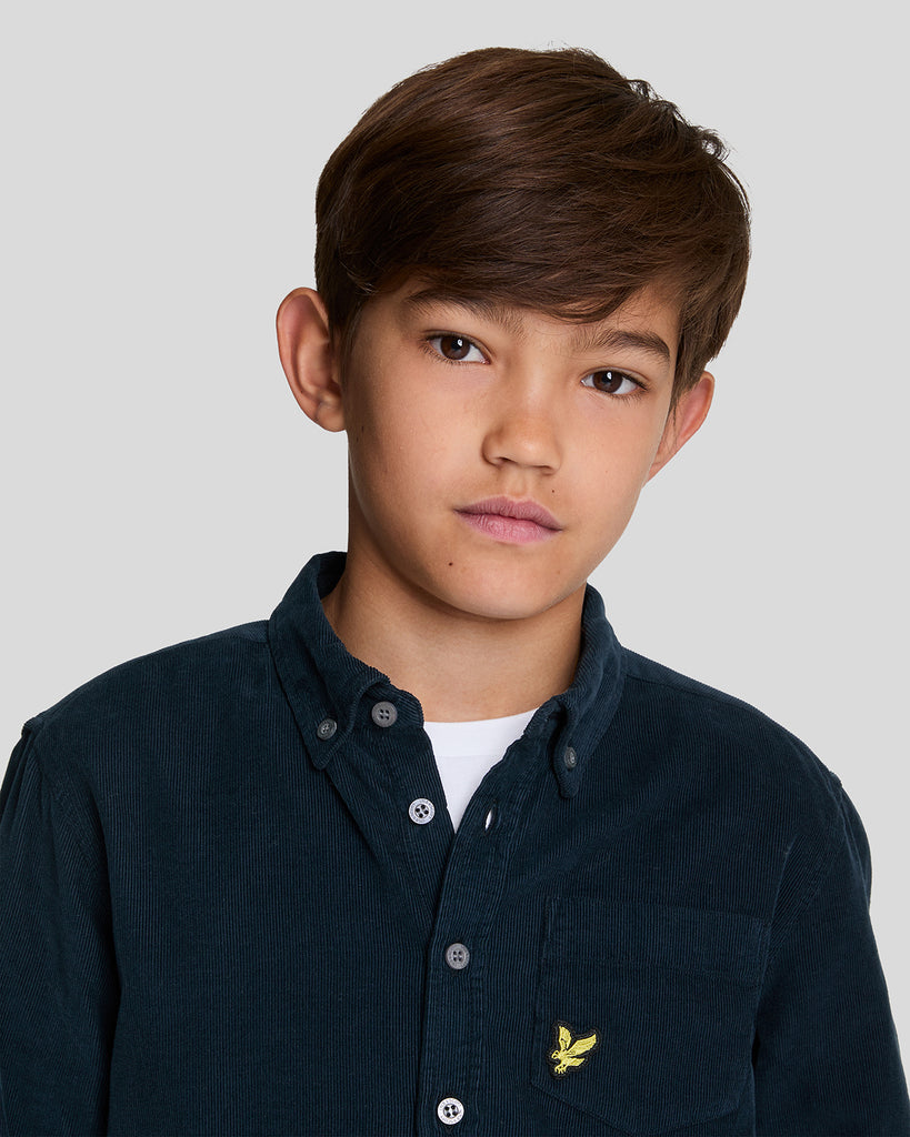 Lyle&Scott Kordfløyelskjorte-Skjorte-Lyle & Scott-Junior Barneklær