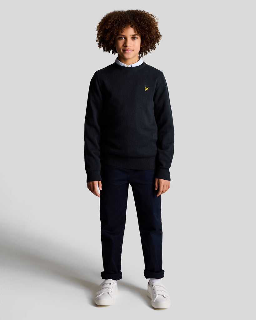 Lyle&Scott Tynn Strikket Genser-Genser-Lyle & Scott-Junior Barneklær