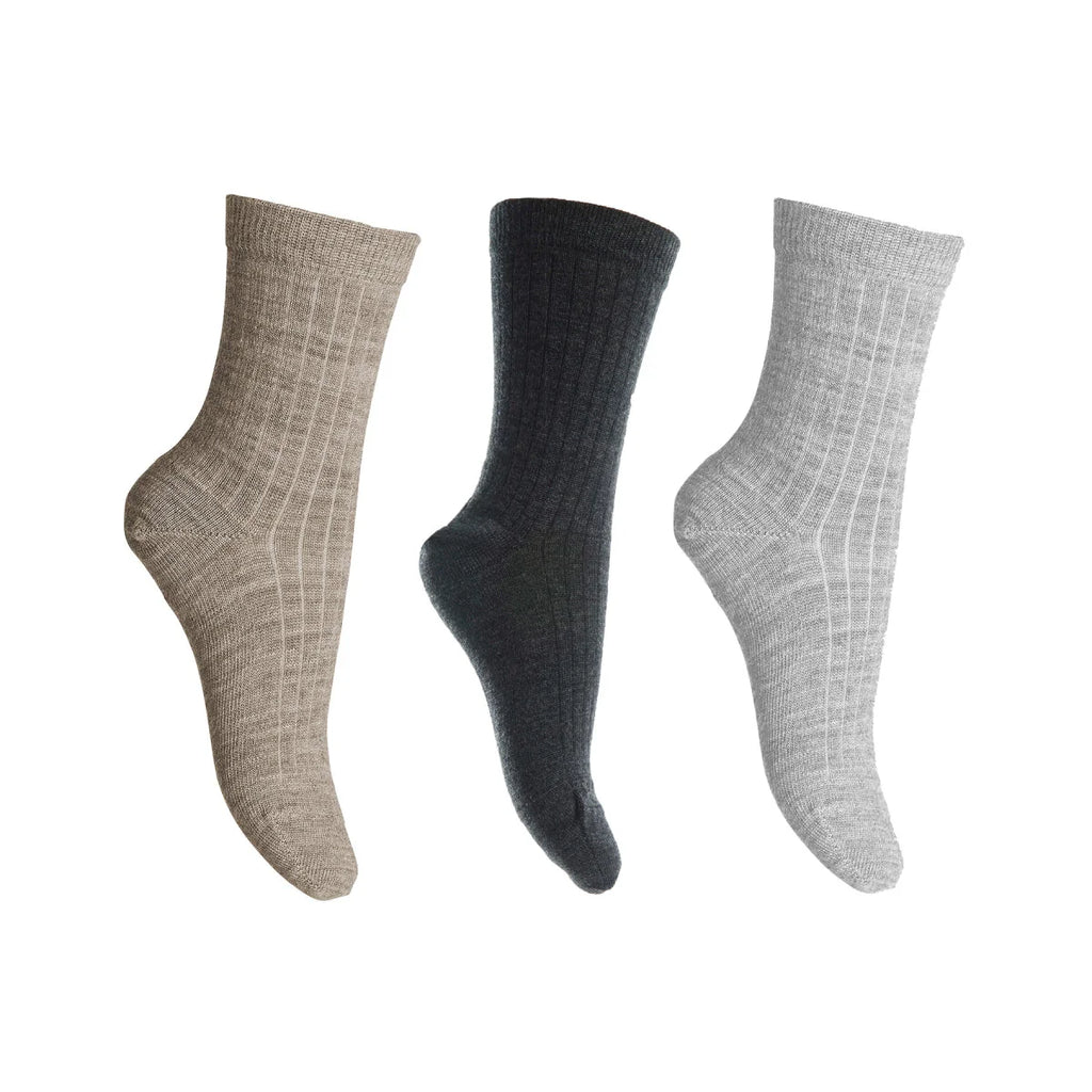MP Ullsokker - 3-pakk-Sokker-MP-Junior Barneklær