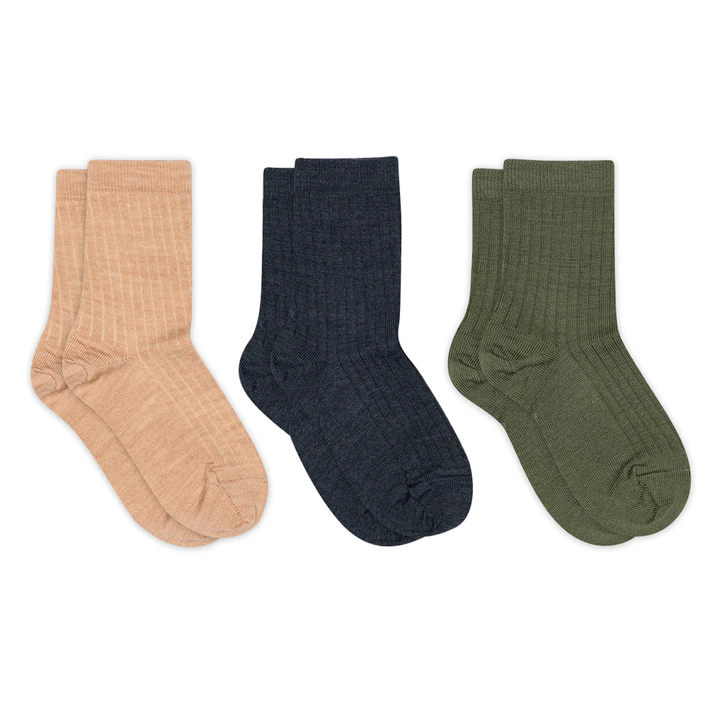 MP Ullsokker - 3-pakk-Sokker-MP-Junior Barneklær