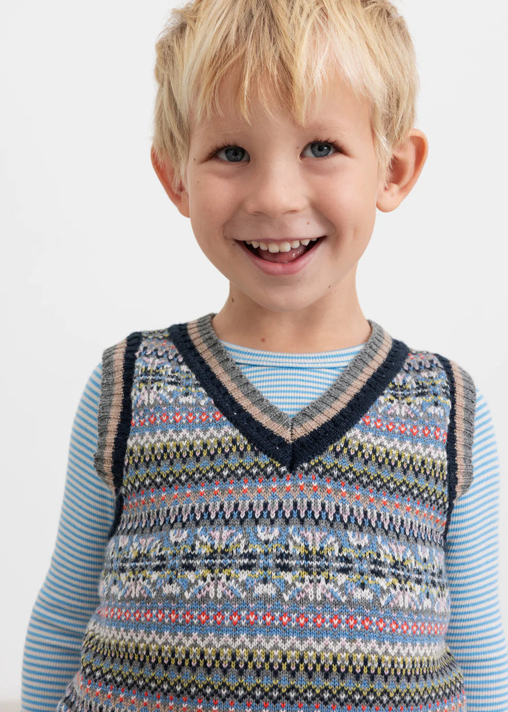 MarMar Taj - Strikkevest-Genser-MarMar-Junior Barneklær