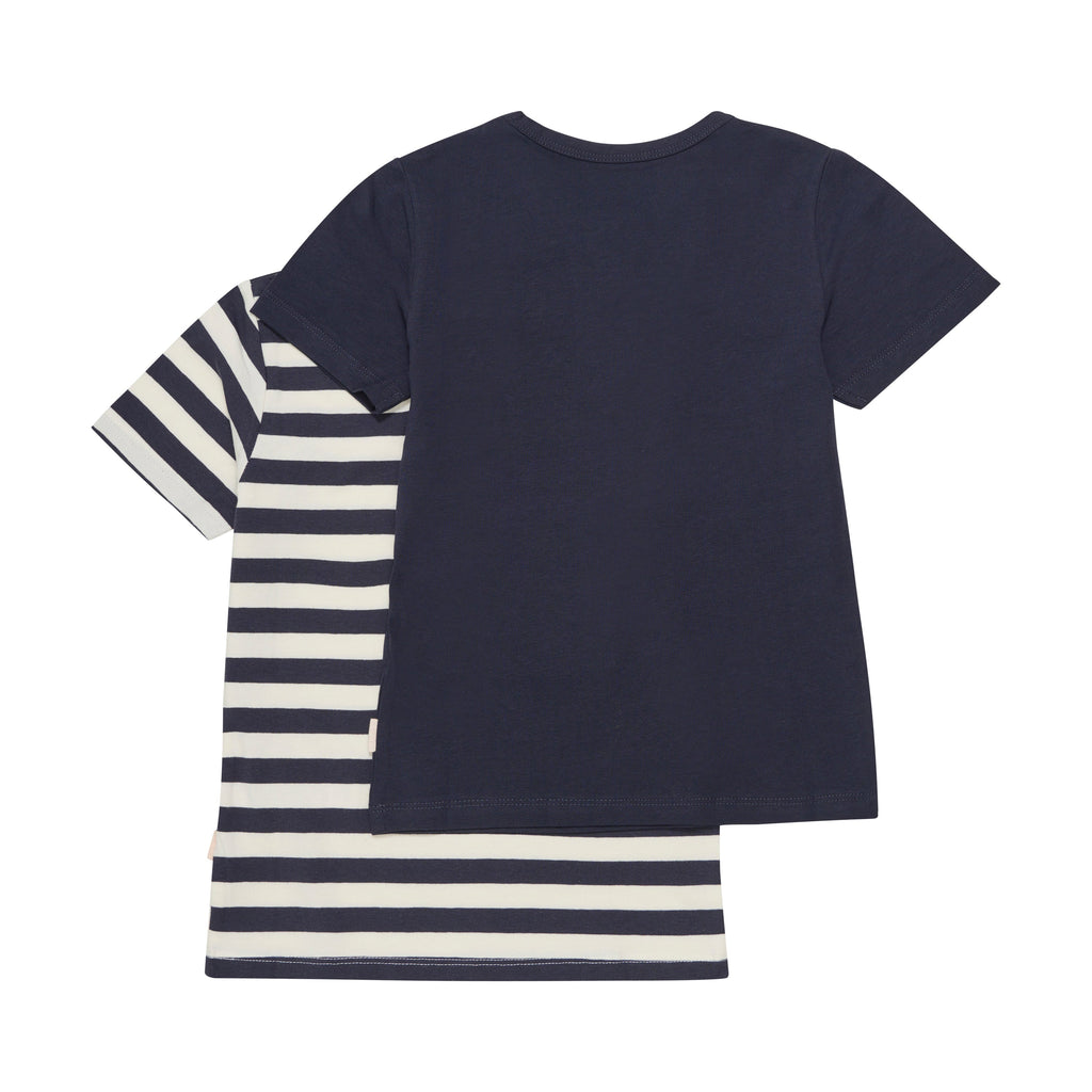 Minymo Basic 32 -t-shirt Ss (2-pack)-T-skjorte-Minymo-Junior Barneklær