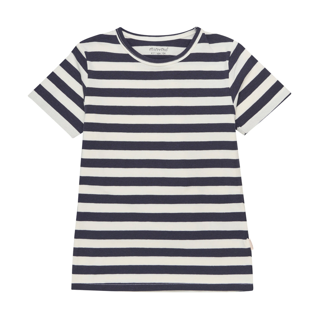 Minymo Basic 32 -t-shirt Ss (2-pack)-T-skjorte-Minymo-Junior Barneklær