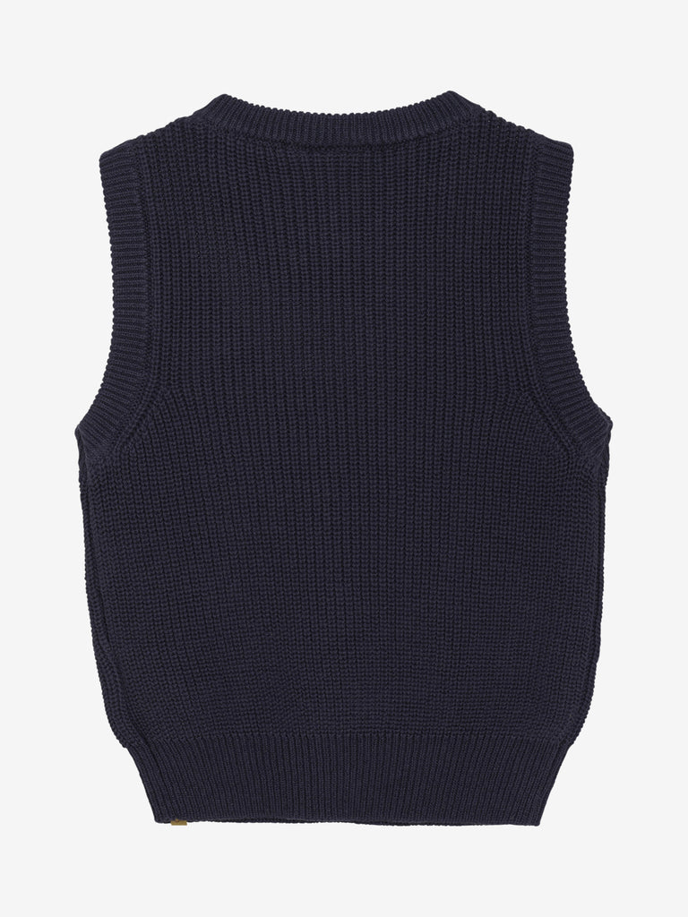 Minymo Strikkevest-Vest-Minymo-Junior Barneklær