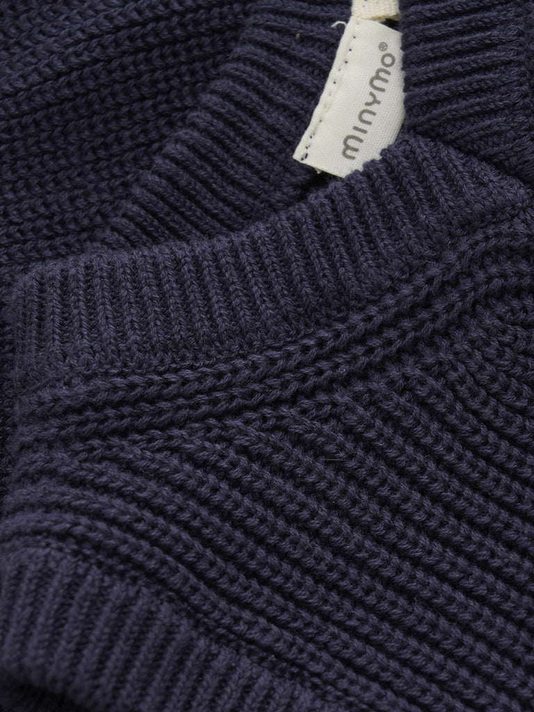 Minymo Strikkevest-Vest-Minymo-Junior Barneklær