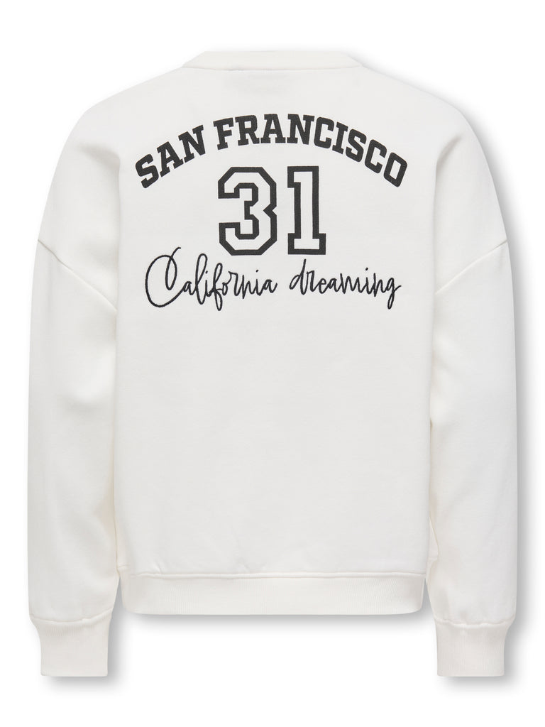 Only Bila Collegegenser-Genser-Only-Junior Barneklær