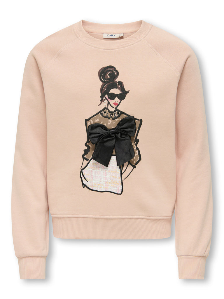 Only Collegegenser-Genser-Only-Junior Barneklær