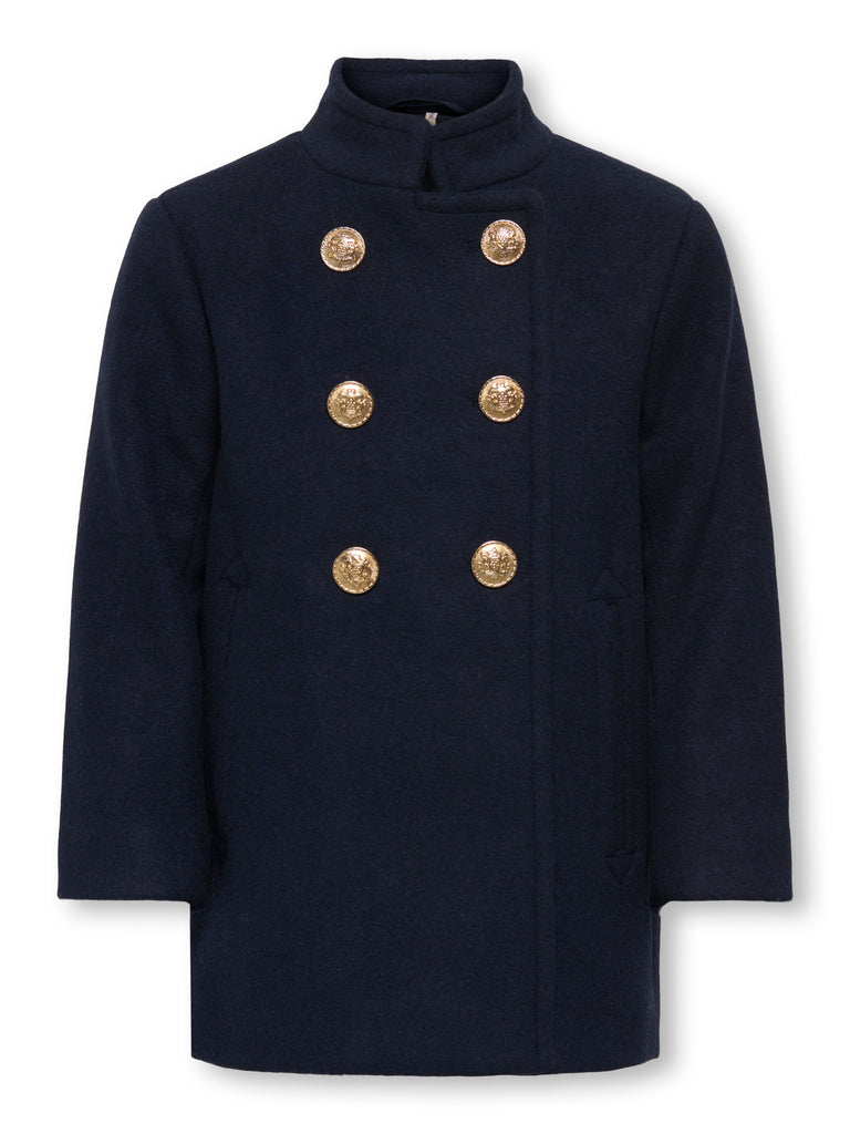 Only Lannie Peacoat-Yttertøy-Only-Junior Barneklær