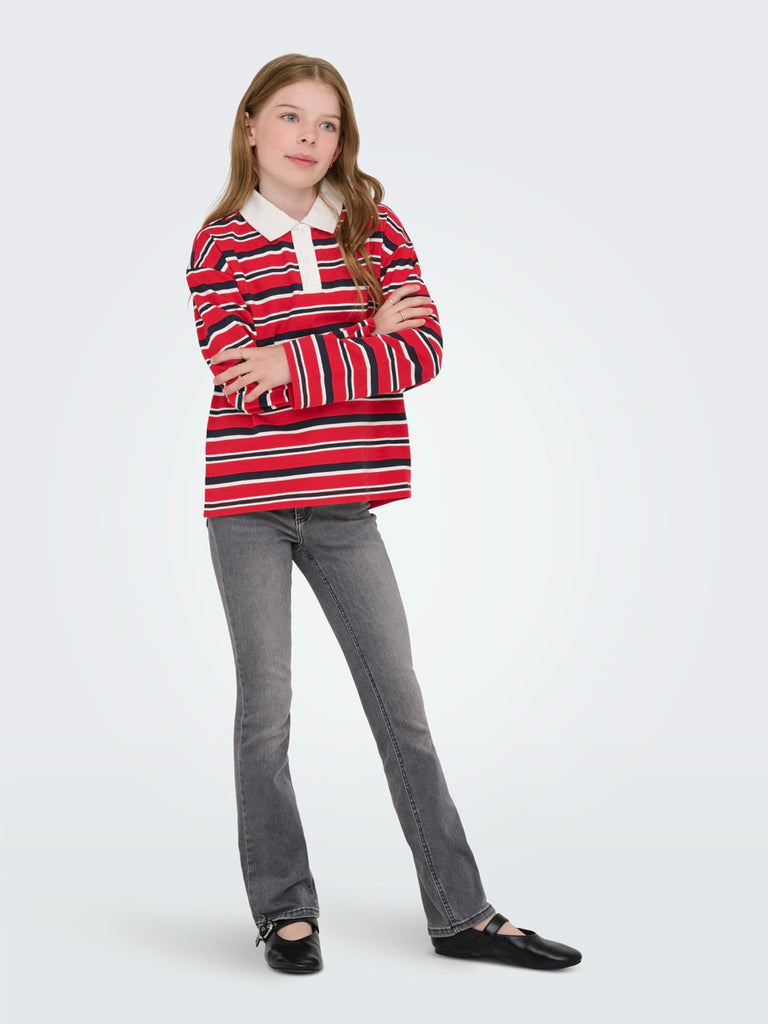 Only Ruby Rugby Pique-Skjorte-Only-Junior Barneklær