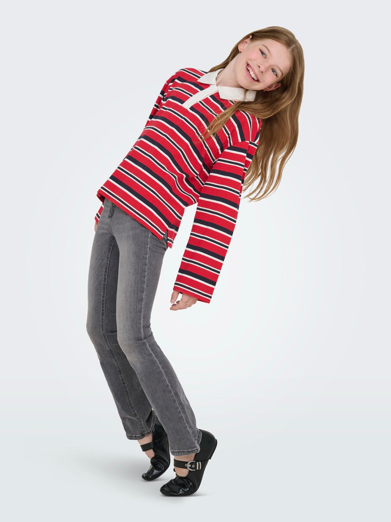 Only Ruby Rugby Pique-Skjorte-Only-Junior Barneklær