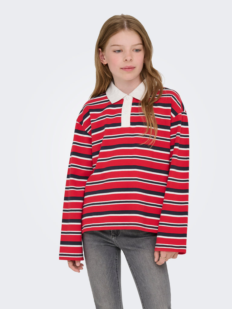 Only Ruby Rugby Pique-Skjorte-Only-Junior Barneklær