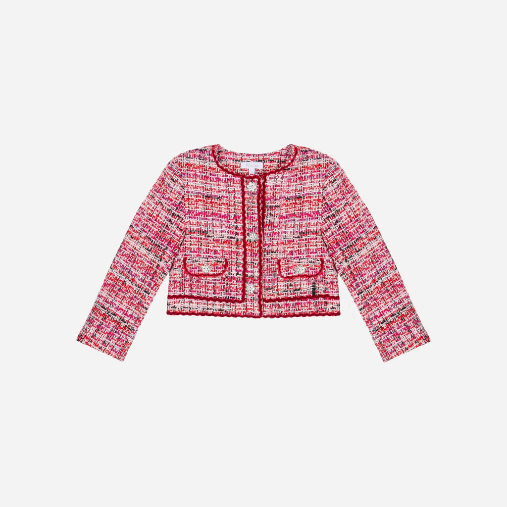 Patachou Jakke - Kids Girl Party Royal - Inverno 2025-Yttertøy-Patachou-Junior Barneklær