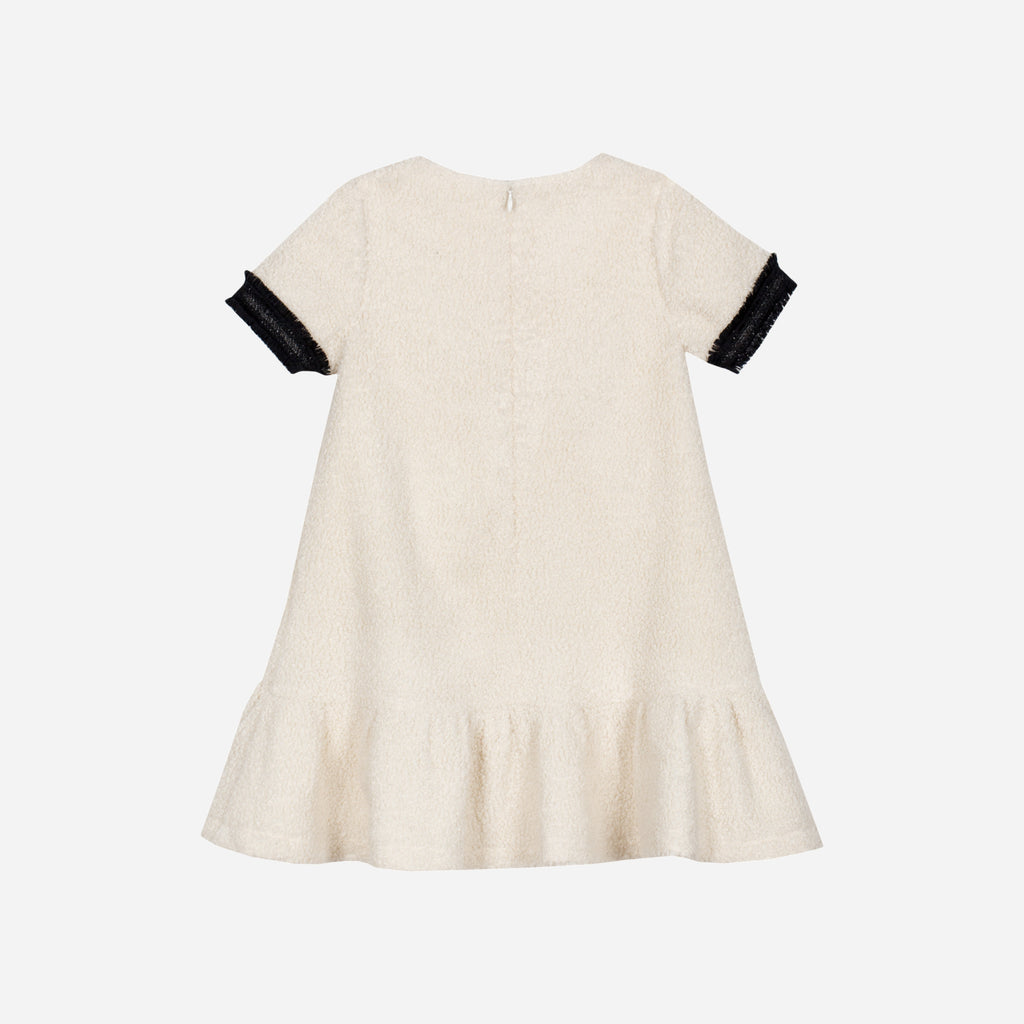 Patachou Kjole - Kids Girl Ivory - Inverno 2025-Vest-Patachou-Junior Barneklær