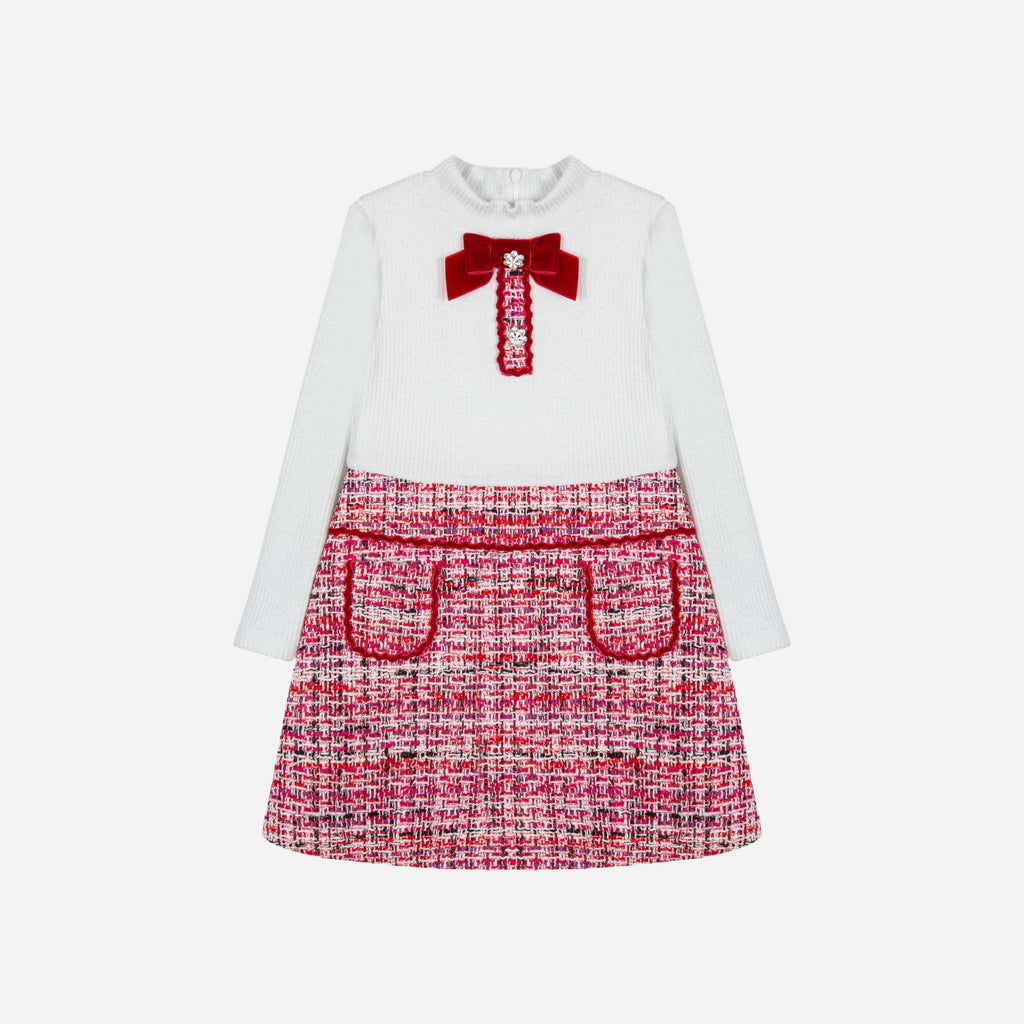 Patachou Kjole - Kids Girl Party Royal - Inverno 2025-Vest-Patachou-Junior Barneklær