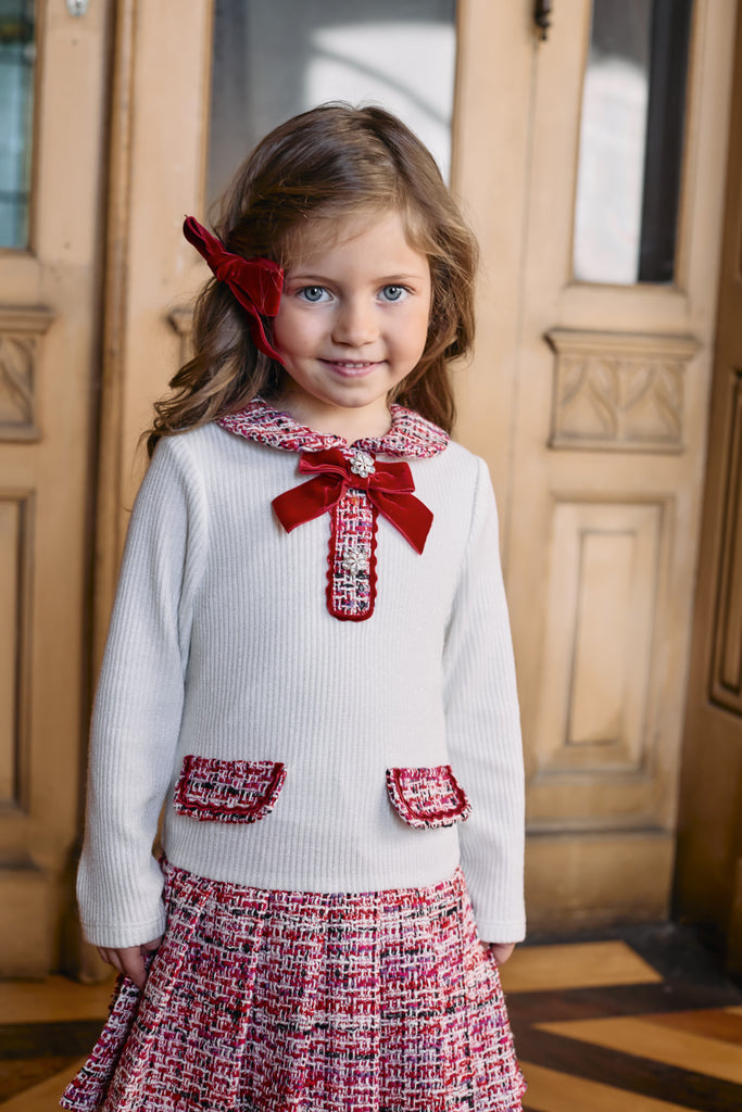 Patachou Kjole - Mini Girl Party Royal - Inverno 2025-Vest-Patachou-Junior Barneklær