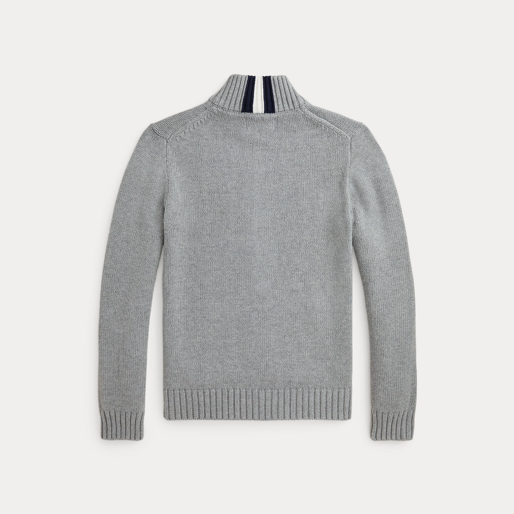 Ralph Lauren Full-Zip-Genser-Ralph Lauren-Junior Barneklær