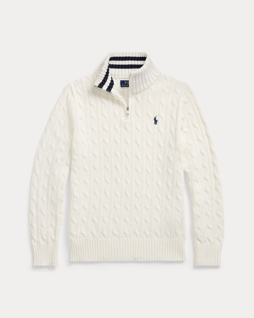 Ralph Lauren Half-zip Flette-Genser-Ralph Lauren-Junior Barneklær