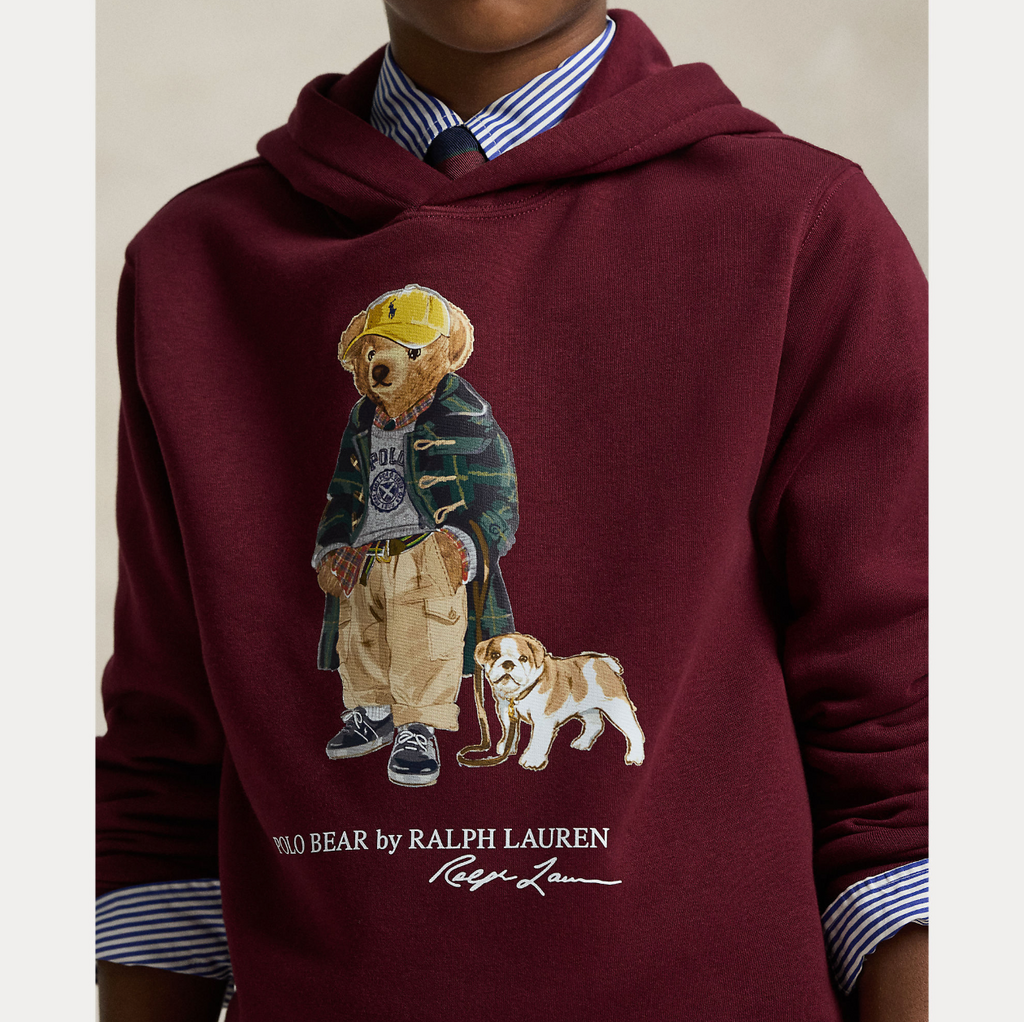 Ralph Lauren Hettegenser Polo Bear-Genser-Ralph Lauren-Junior Barneklær