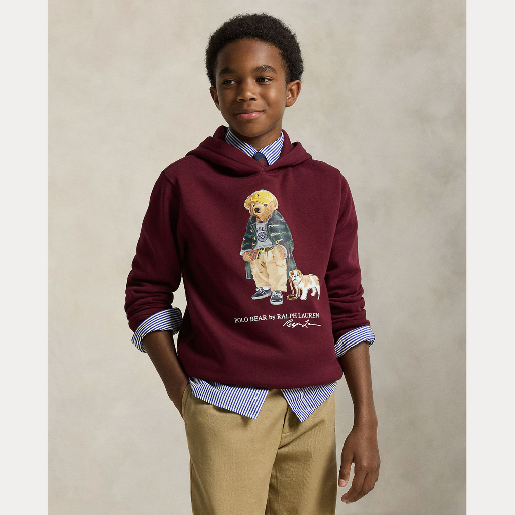 Ralph Lauren Hettegenser Polo Bear-Genser-Ralph Lauren-Junior Barneklær