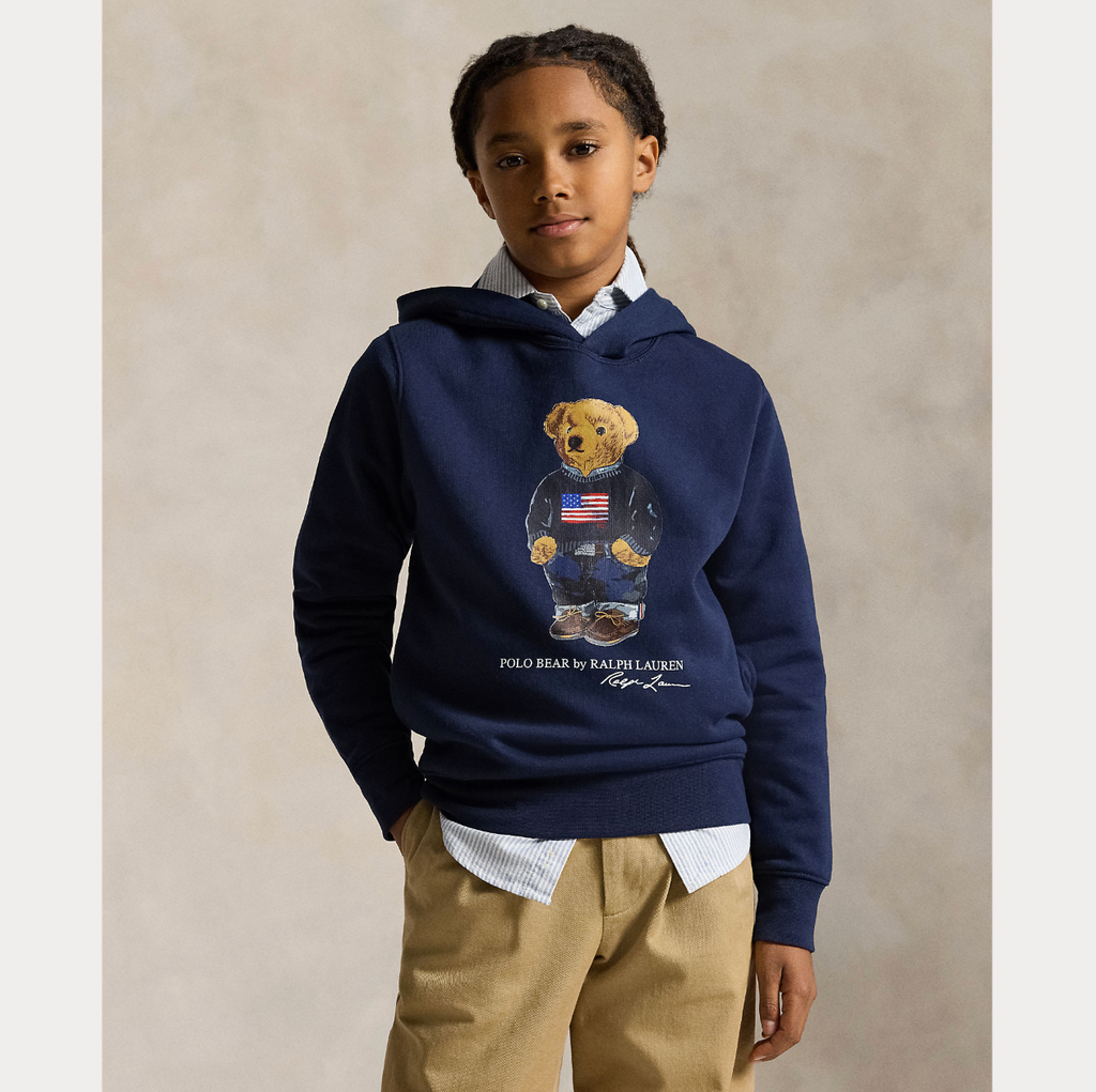 Ralph Lauren Hettegenser Polo Bear-Genser-Ralph Lauren-Junior Barneklær