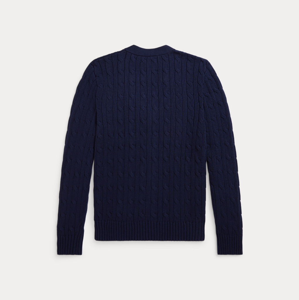 Ralph Lauren Kabelstrikk Cardigan-Genser-Ralph Lauren-Junior Barneklær