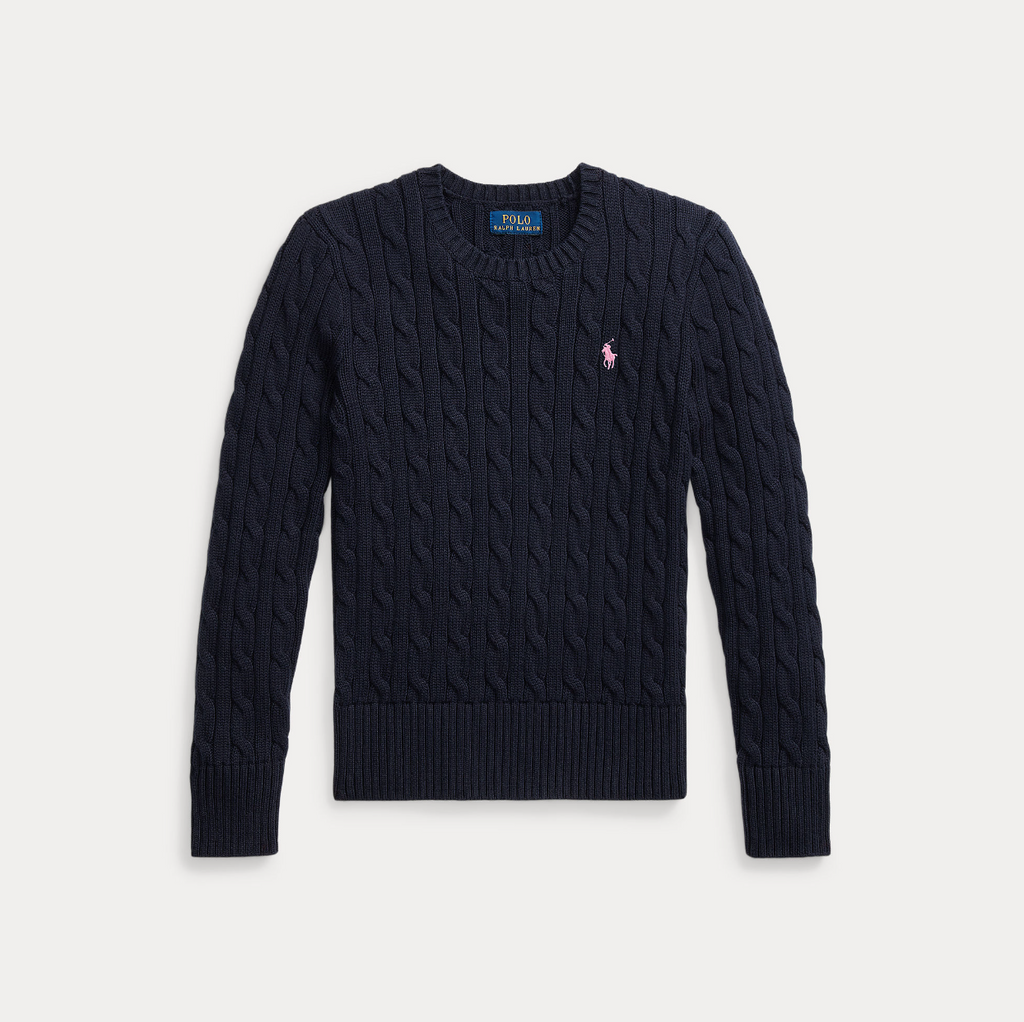 Ralph Lauren Kabelstrikk-Genser-Ralph Lauren-Junior Barneklær