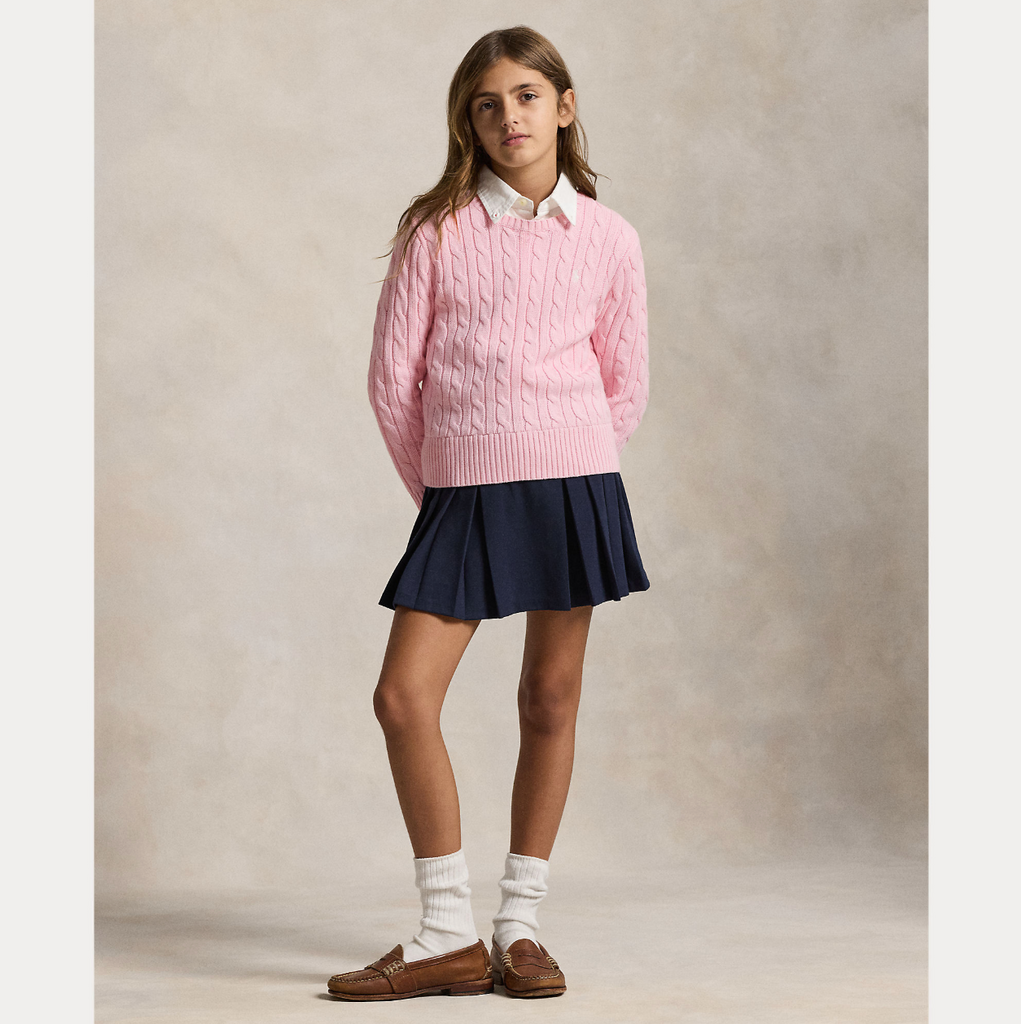 Ralph Lauren Kabelstrikk-Genser-Ralph Lauren-Junior Barneklær