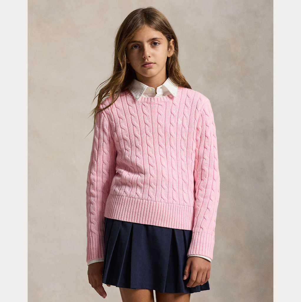 Ralph Lauren Kabelstrikk-Genser-Ralph Lauren-Junior Barneklær