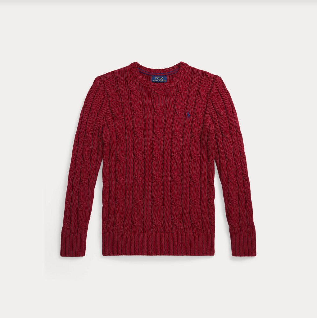 Ralph Lauren Kabelstrikk-Genser-Ralph Lauren-Junior Barneklær