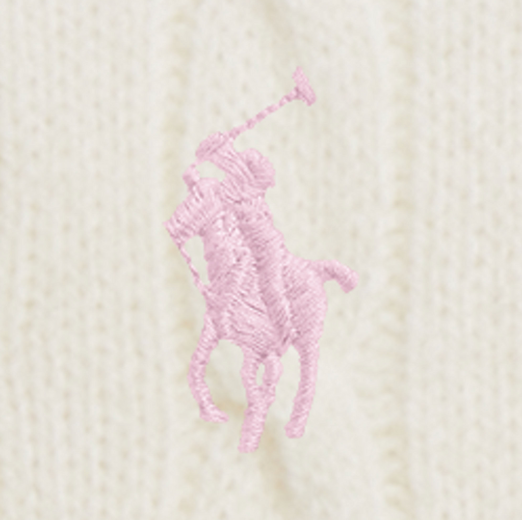 Ralph Lauren Kabelstrikk Ull-Genser-Ralph Lauren-Junior Barneklær