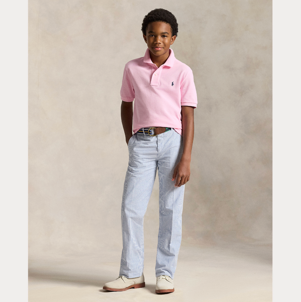 Ralph Lauren Pique-Bluse-Ralph Lauren-Junior Barneklær
