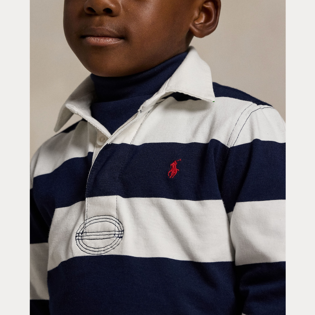 Ralph Lauren Rugby Pique-Skjorte-Ralph Lauren-Junior Barneklær