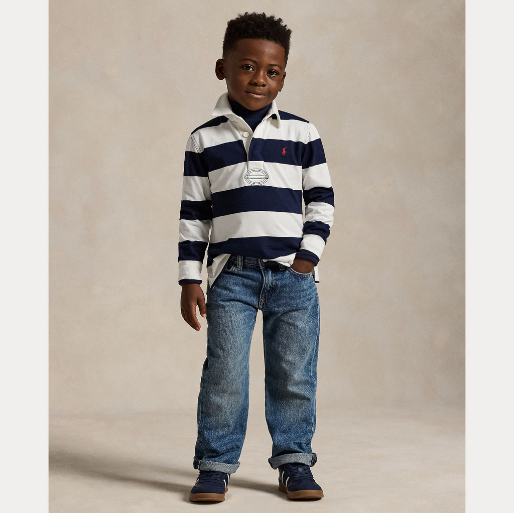 Ralph Lauren Rugby Pique-Skjorte-Ralph Lauren-Junior Barneklær