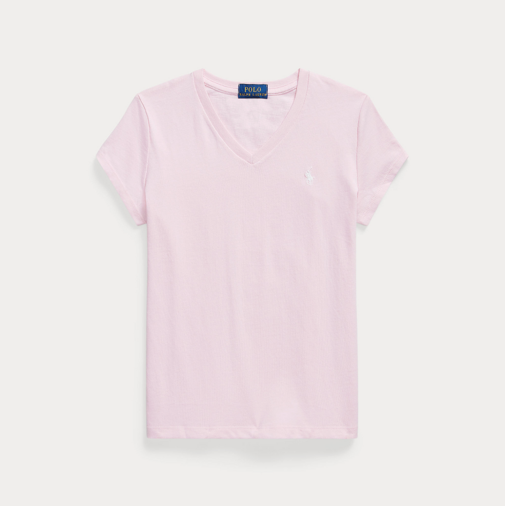 Ralph Lauren V-hals T-skjorte-T-skjorte-Ralph Lauren-Junior Barneklær