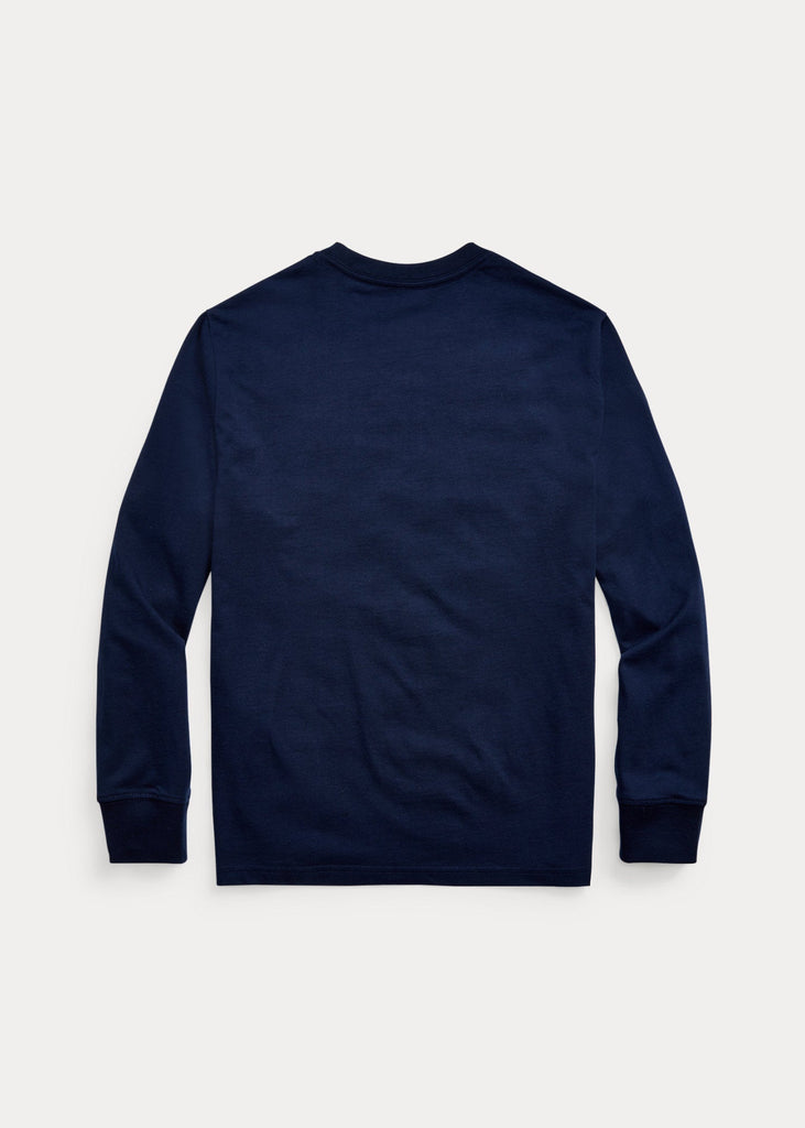 RalphLauren Ls Cn-knit Shirts-t-shirt-T-skjorte-Ralph Lauren-Junior Barneklær