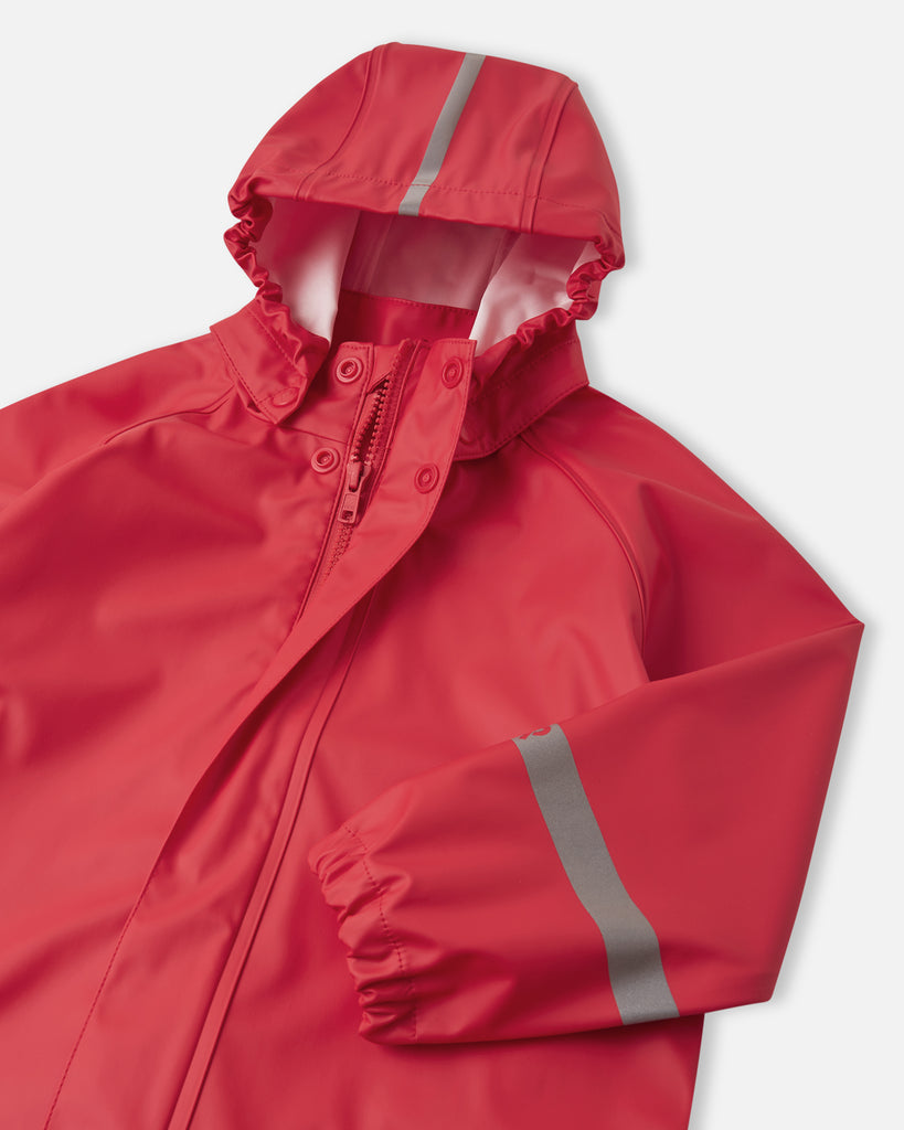 Regnjakke; Lampi Reima Red-Yttertøy-Reima-Junior Barneklær